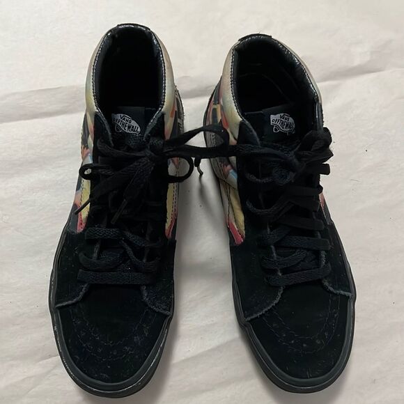 VANS GALAXY SUEDE FLORAL SKATEBOARD SHOES SIZE SIZE 7.5‎ - Picture 1 of 6